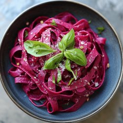 Pasta fresca alla barbabietola